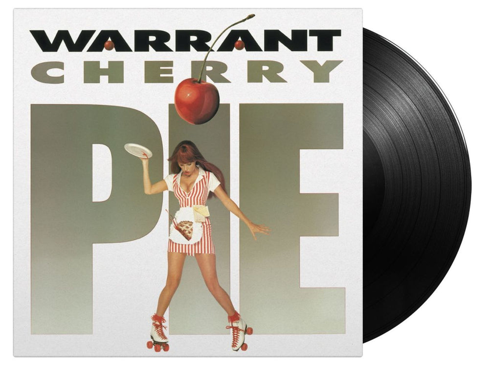 Warrant Cherry Pie - Black Vinyl 180 Gram UK vinyl LP album (LP record) MOVLP3112