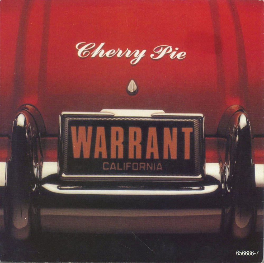 Warrant Cherry Pie Dutch 7" vinyl single (7 inch record / 45) 656686-7