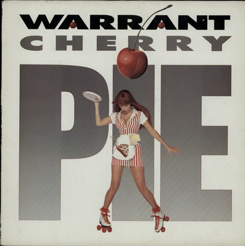 Warrant Cherry Pie - EX UK vinyl LP album (LP record) 467190-1