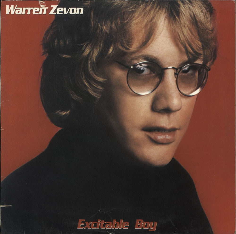 Warren Zevon Excitable Boy German vinyl LP album (LP record) AS53073