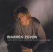 Warren Zevon I Was In The House When The House Burned Down US Promo CD single (CD5 / 5") ARTCD-10