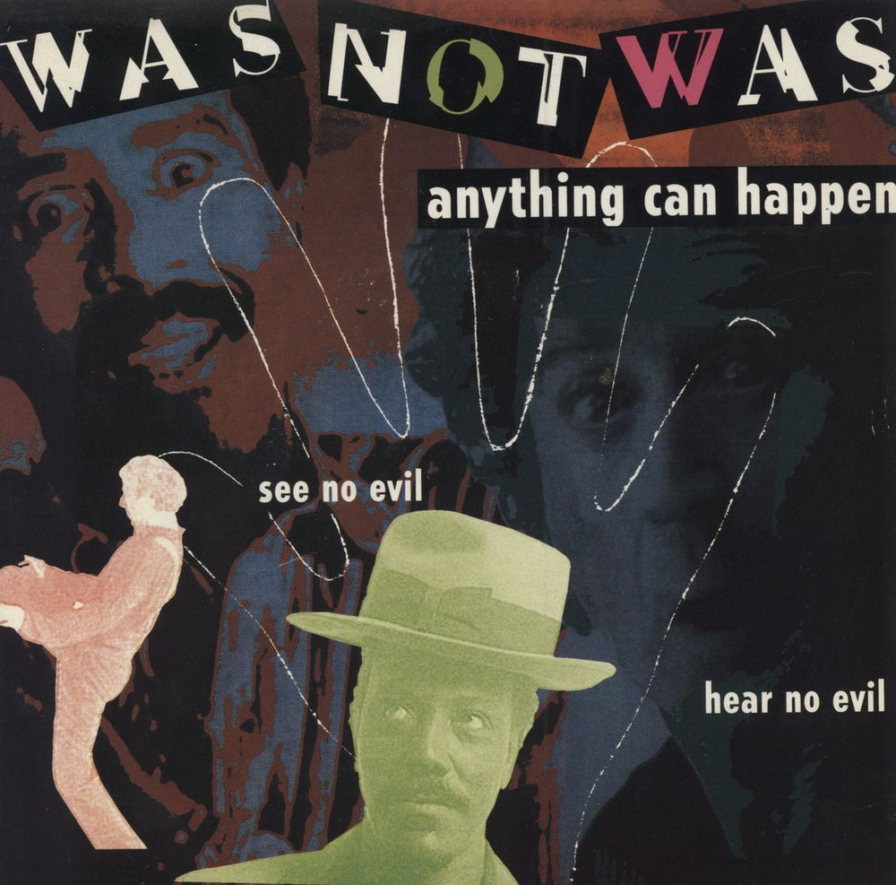 Was (Not Was) Anything Can Happen UK 7" vinyl single (7 inch record / 45) WAS6