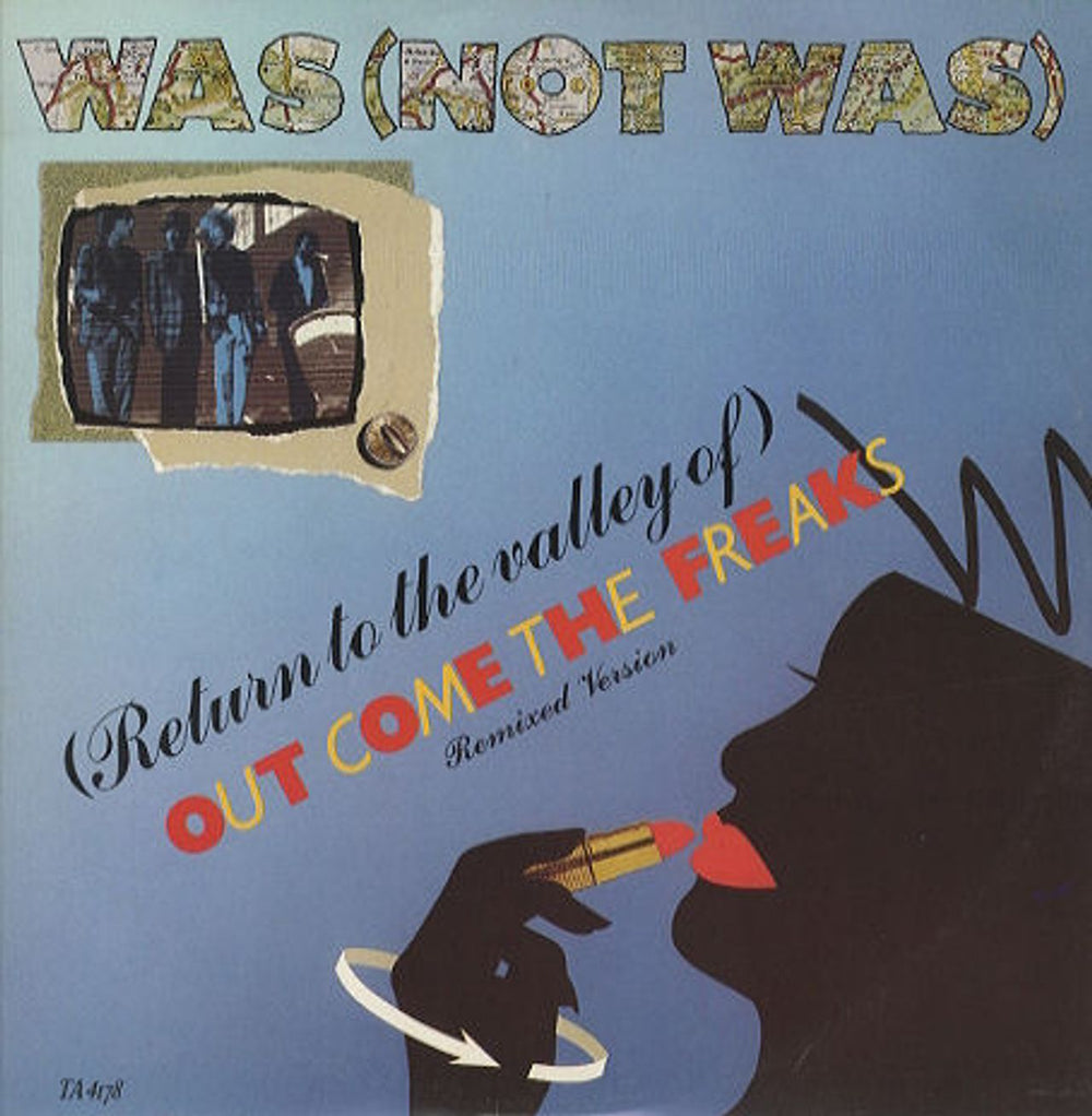 Was (Not Was) Out Come The Freaks UK 12" vinyl single (12 inch record / Maxi-single) TA4178