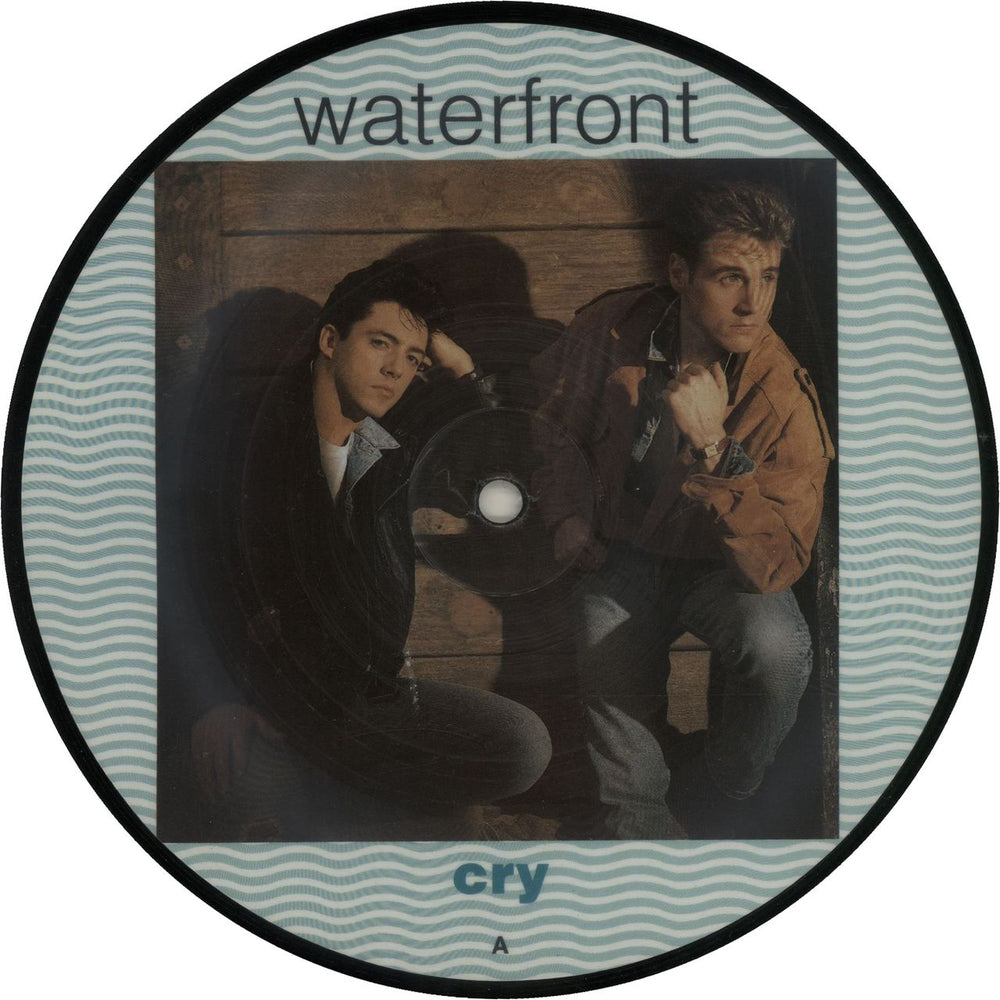 Waterfront Cry UK 7" vinyl picture disc (7 inch picture disc single) WONP1