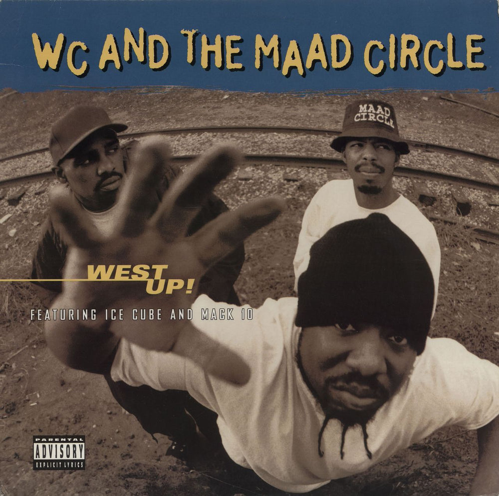 WC And The Maad Circle West Up! US 12" vinyl single (12 inch record / Maxi-single) 422-850259-1