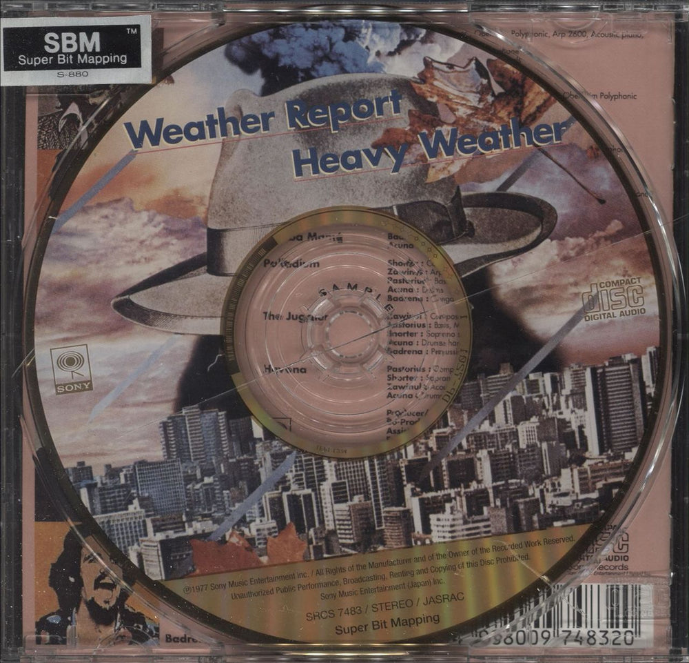 Weather Report Heavy Weather Japanese CD album (CDLP)