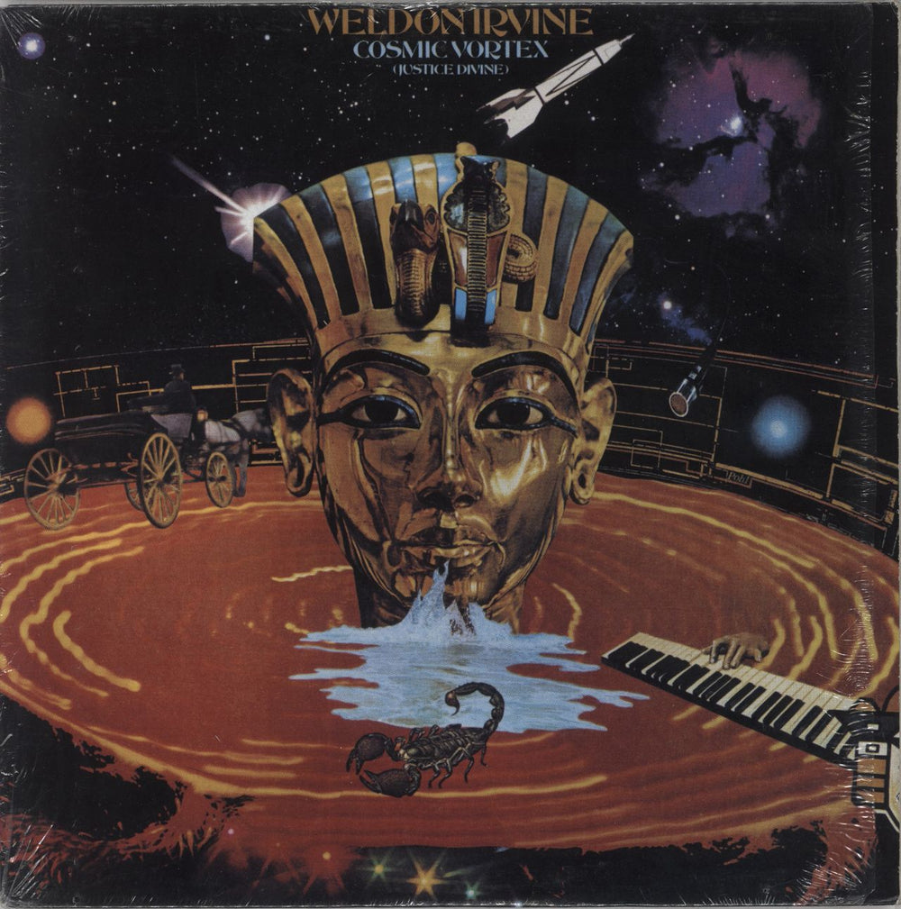 Weldon Irvine Cosmic Vortex - shrink US vinyl LP album (LP record) DRL11794
