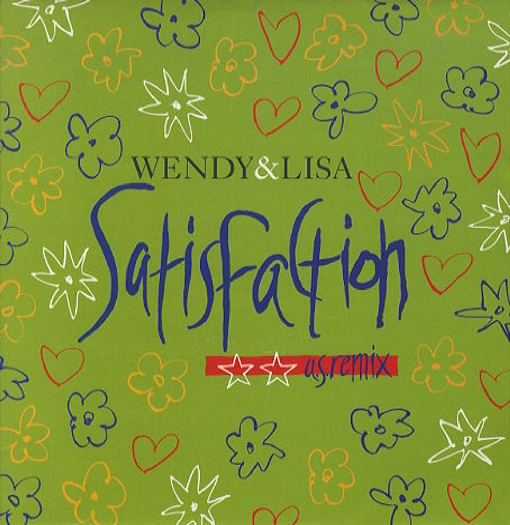 Wendy & Lisa Satisfaction - U.S. Remix UK 12" vinyl single (12 inch record / Maxi-single) VSTX1194