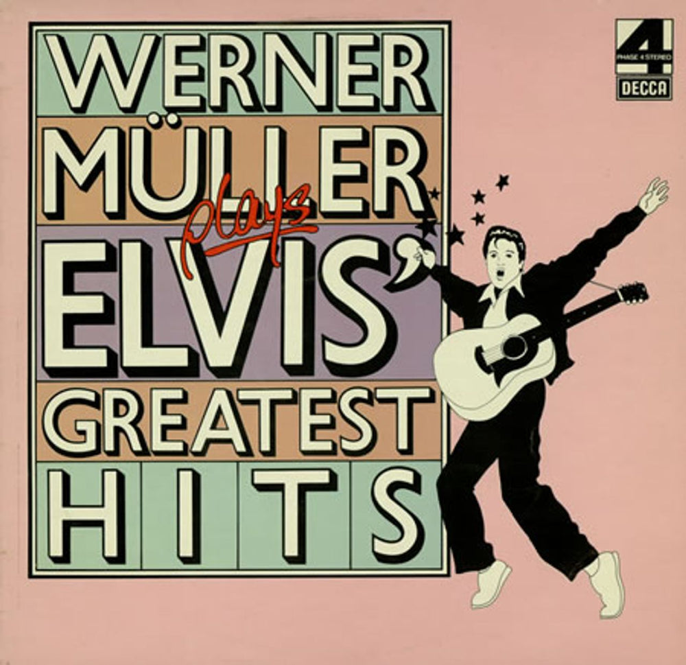 Werner Müller Plays Elvis' Greatest Hits UK vinyl LP album (LP record) PFS4319