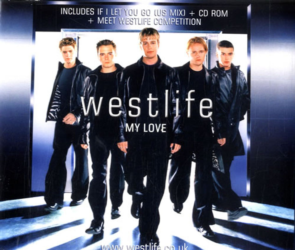 Westlife My Love UK CD single (CD5 / 5") 74321802792