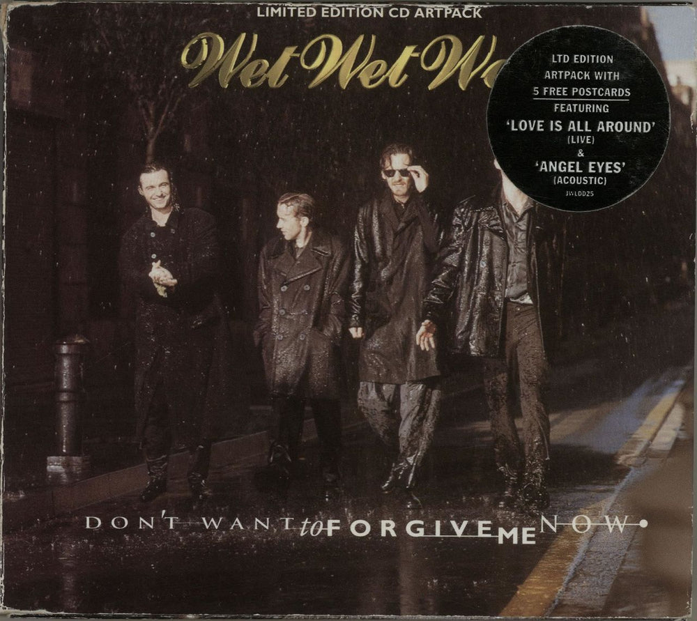 Wet Wet Wet Don't Want To Forgive - Artpack UK CD single (CD5 / 5") JWLDD25