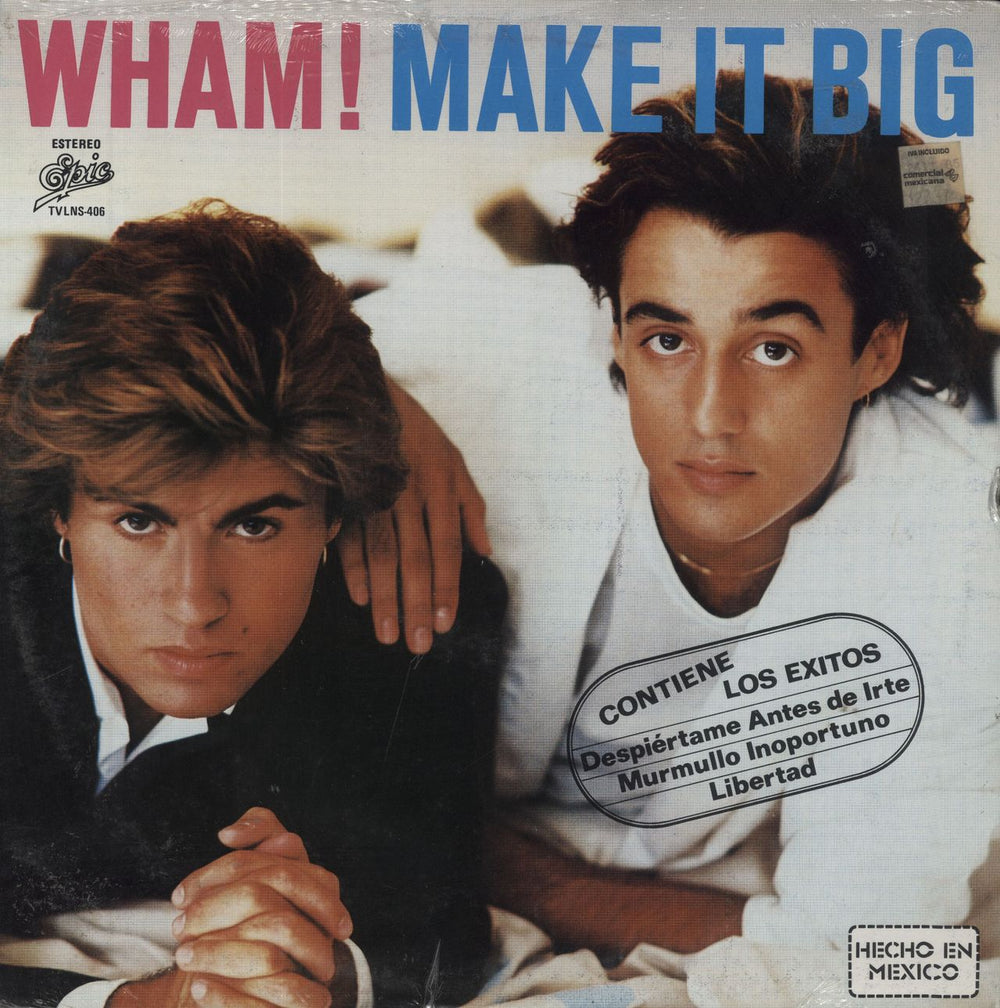 Wham Make It Big - Sealed Mexican vinyl LP album (LP record) TVLNS-406