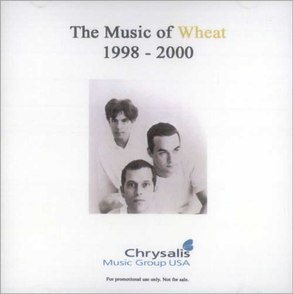 Wheat The Music Of Wheat 1998-2000 US Promo CD-R acetate CD-R ACETATE