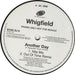 Whigfield Another Day UK Promo 12" vinyl single (12 inch record / Maxi-single) SYSXDJ6