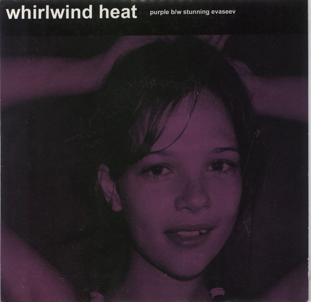 Whirlwind Heat Purple + Poster UK 7" vinyl single (7 inch record / 45) XLS168