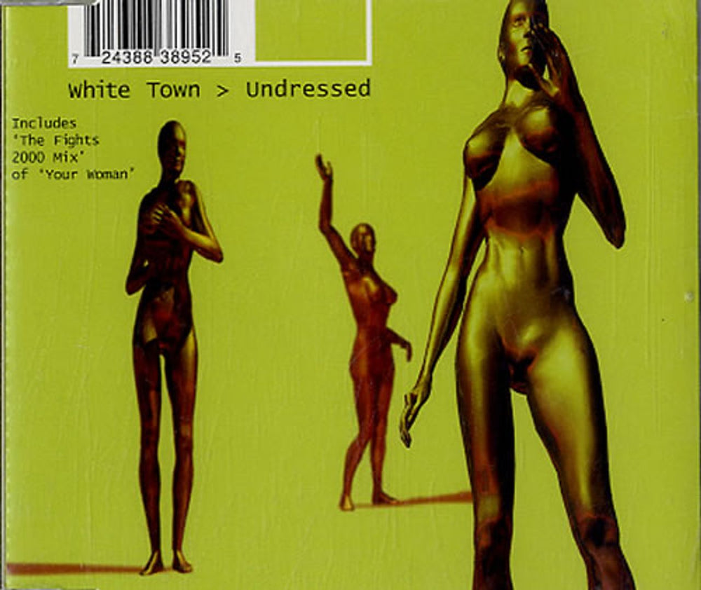 White Town Undressed Dutch CD single (CD5 / 5") 8838952