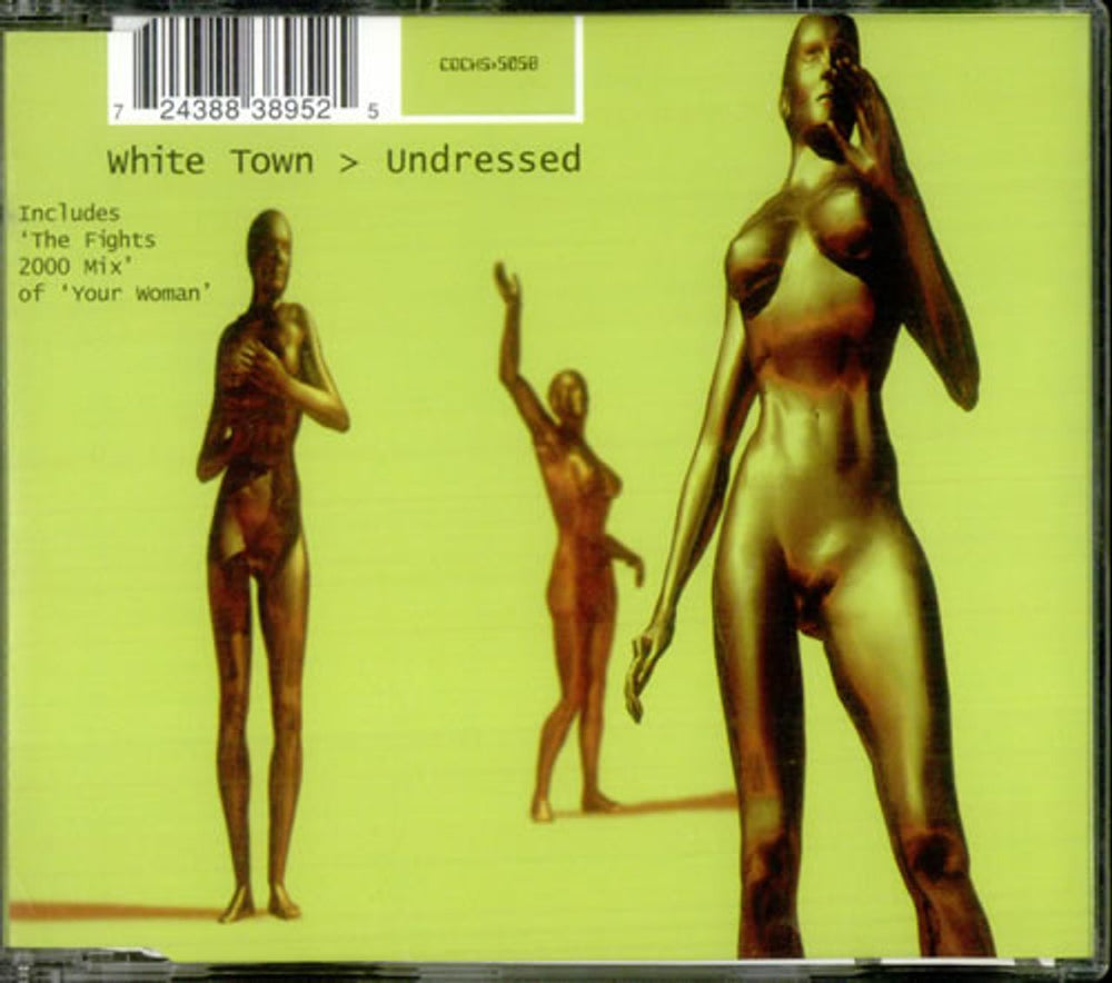 White Town Undressed UK 2-CD single set (Double CD single) W-T2SUN533174