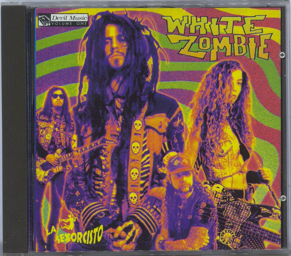 White Zombie La Sexorcisto: Devil Music Vol. 1 + Patch US CD album (CDLP) GEFD24460