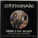 Whitesnake Here I Go Again - White Vinyl UK 10" vinyl single (10 inch record) 10EM35