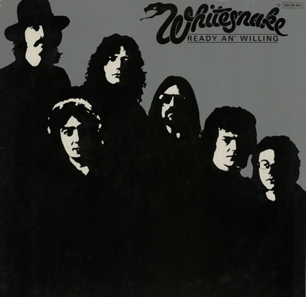 Whitesnake Ready An' Willing German vinyl LP album (LP record) 1C064-82904