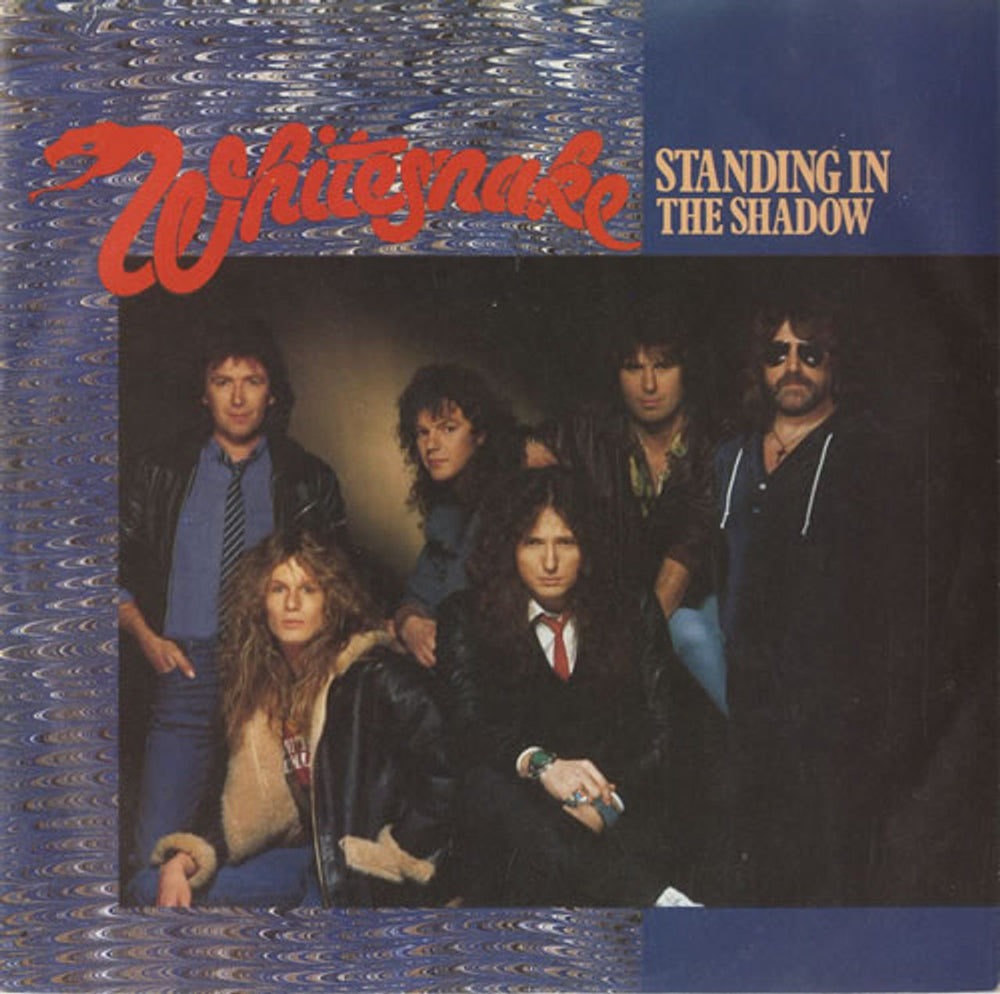 Whitesnake Standing In The Shadow UK 7" vinyl single (7 inch record / 45) BP423