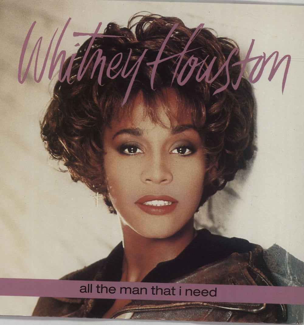 Whitney Houston All The Man That I Need - Injection UK 7" vinyl single (7 inch record / 45) 114000