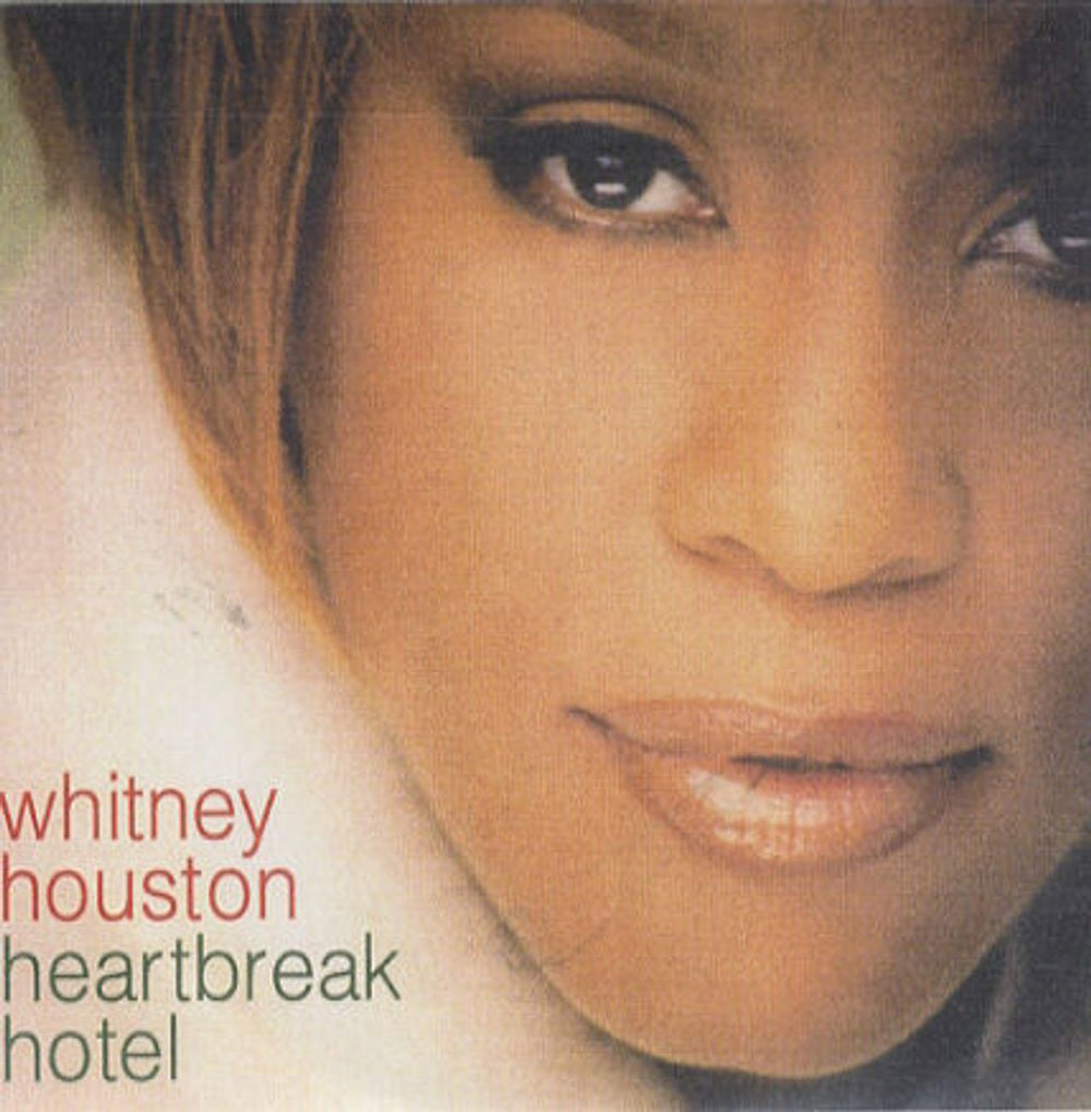 Whitney Houston Heartbreak Hotel - Picture sleeve UK Promo CD-R acetate CD ACETATE