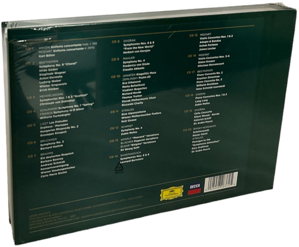 Wiener Philharmoniker Wiener Philharmoniker Volume 2 - Deluxe Edition - Sealed German CD Album Box Set 028948463725