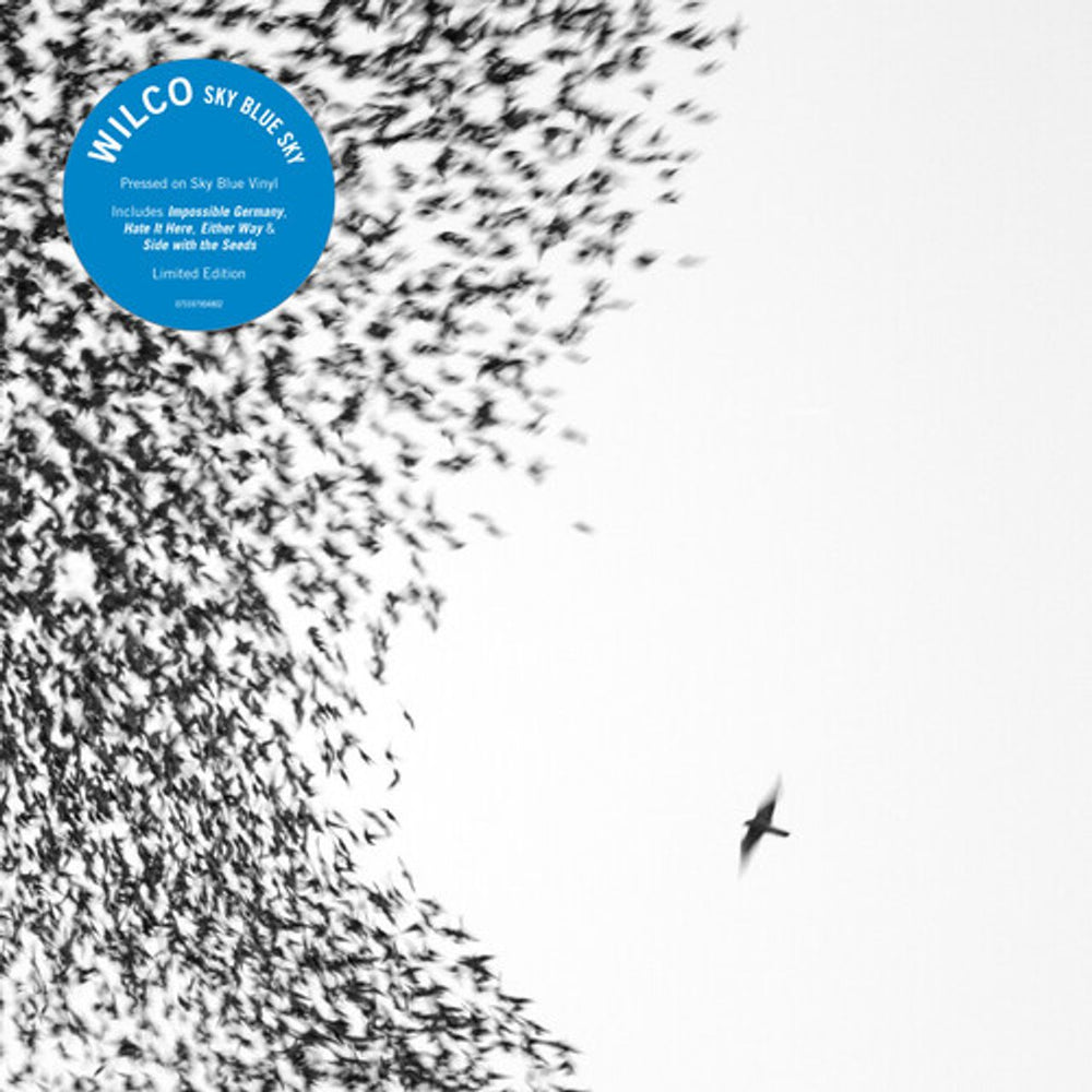 Wilco Sky Blue Sky - Sky Blue Vinyl - Sealed UK 2-LP vinyl record set (Double LP Album) WLC2LSK818921