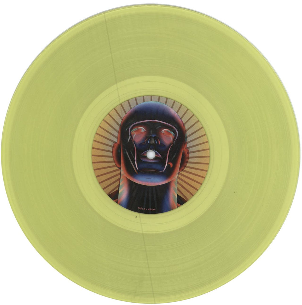 Wild Beasts Punk Drunk and Trembling - Neon Yellow Vinyl + Numbered UK 10" vinyl single (10 inch record) WJU10PU780432