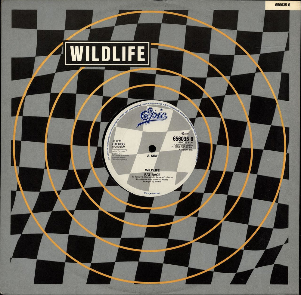 Wildlife [90S Rock] Rat Race UK 12" vinyl single (12 inch record / Maxi-single) 6560356