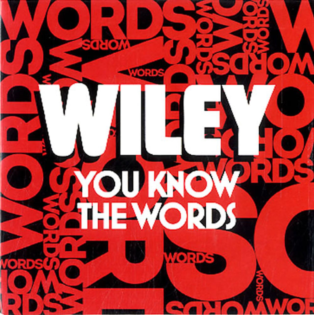 Wiley You Know The Words UK Promo CD-R acetate CD-R