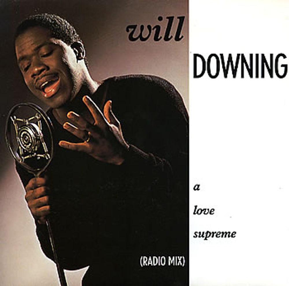 Will Downing A Love Supreme UK 7" vinyl single (7 inch record / 45) BRW90