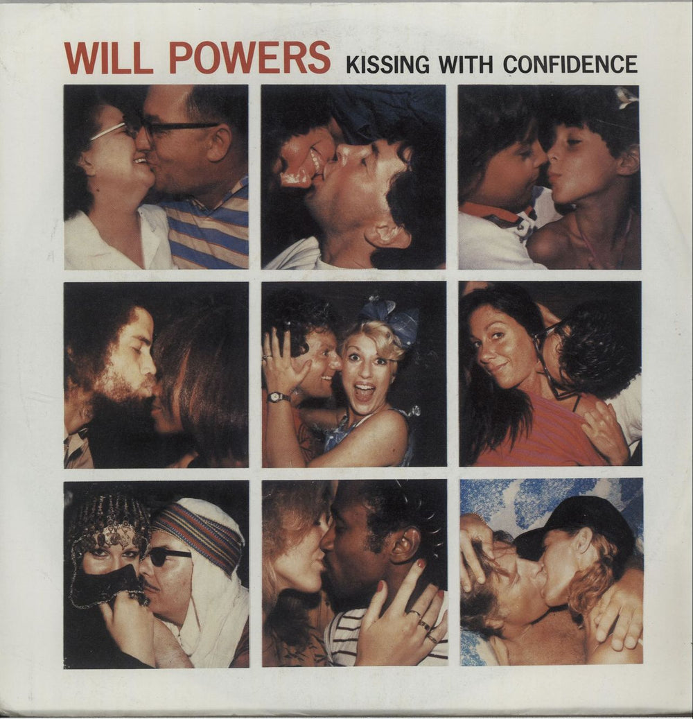 Will Powers Kissing With Confidence - P/S German 7" vinyl single (7 inch record / 45) 109343