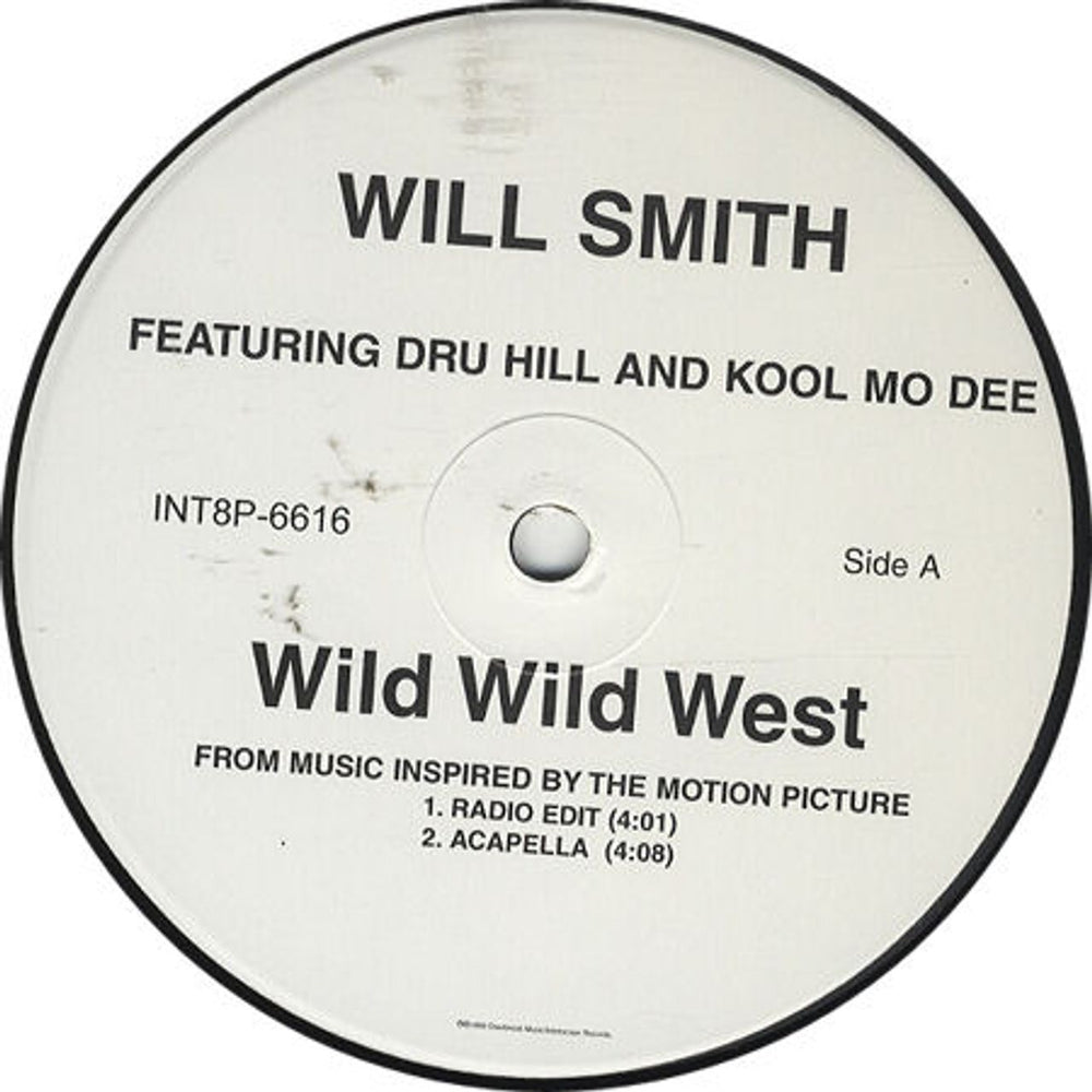 Will Smith Wild Wild West US Promo 12" vinyl single (12 inch record / Maxi-single) INT8P-6616