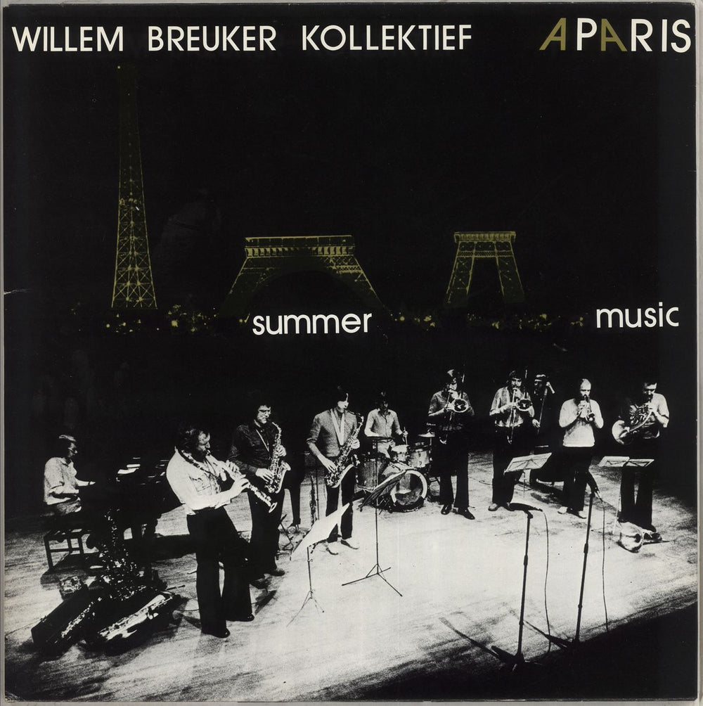 Willem Breuker  A Paris / Summer Music French vinyl LP album (LP record) MARGE05