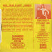 William Saint James Count On Me - P/S UK Promo 7" vinyl single (7 inch record / 45) WSJ07CO471339