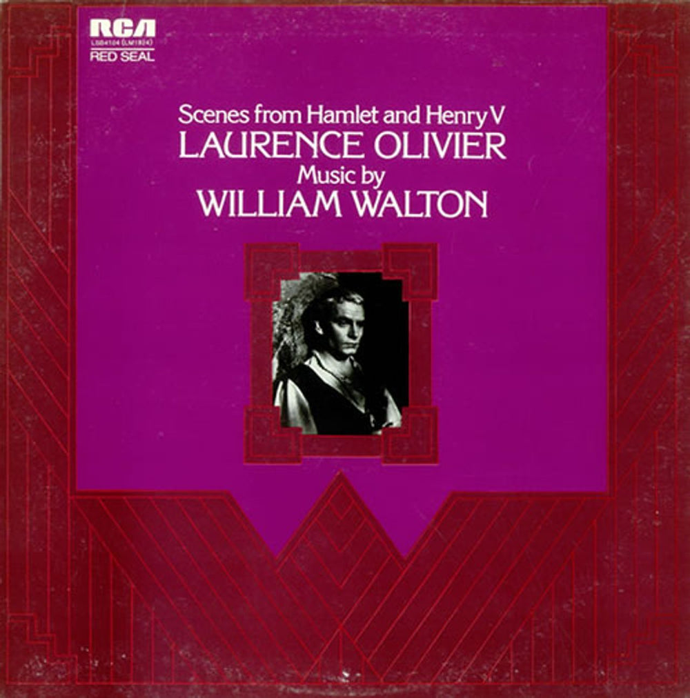 William Walton Scenes From Hamlet And Henry V UK vinyl LP album (LP record) LSB4104