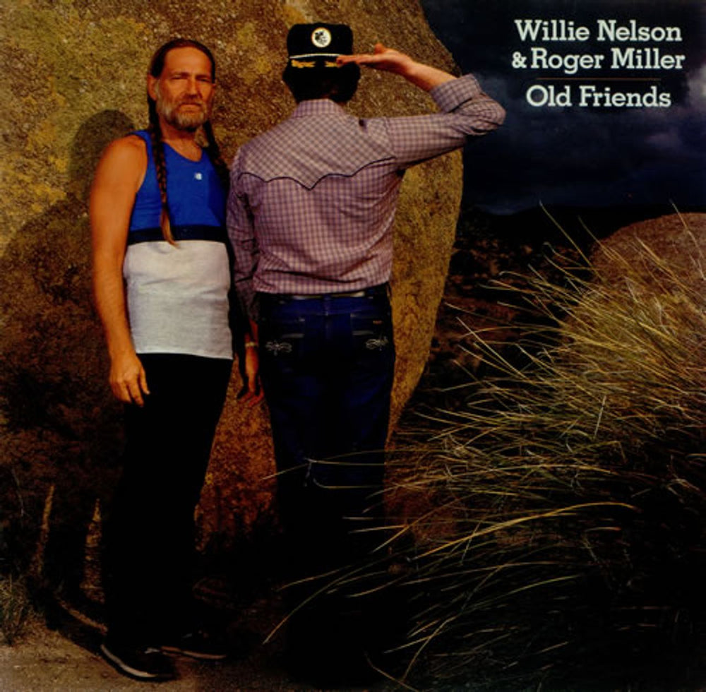 Willie Nelson Old Friends UK vinyl LP album (LP record) 32195