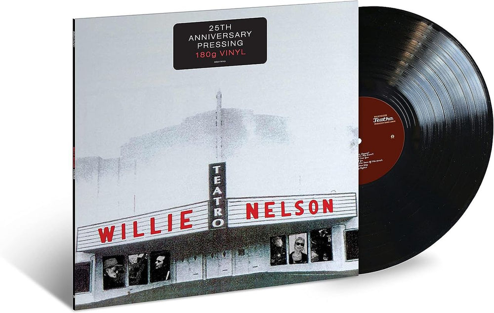 Willie Nelson Teatro - 25th Anniversary 180 Gram - Sealed UK vinyl LP album (LP record) 00602455490674