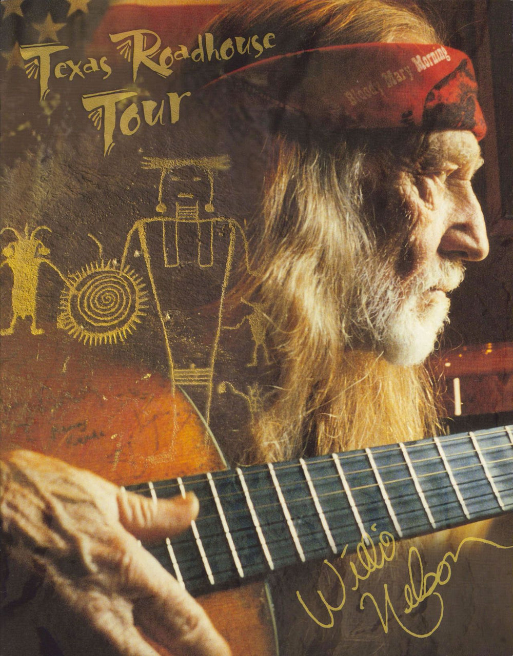 Willie Nelson Texas Roadhouse Tour UK tour programme TOUR PROGRAMME