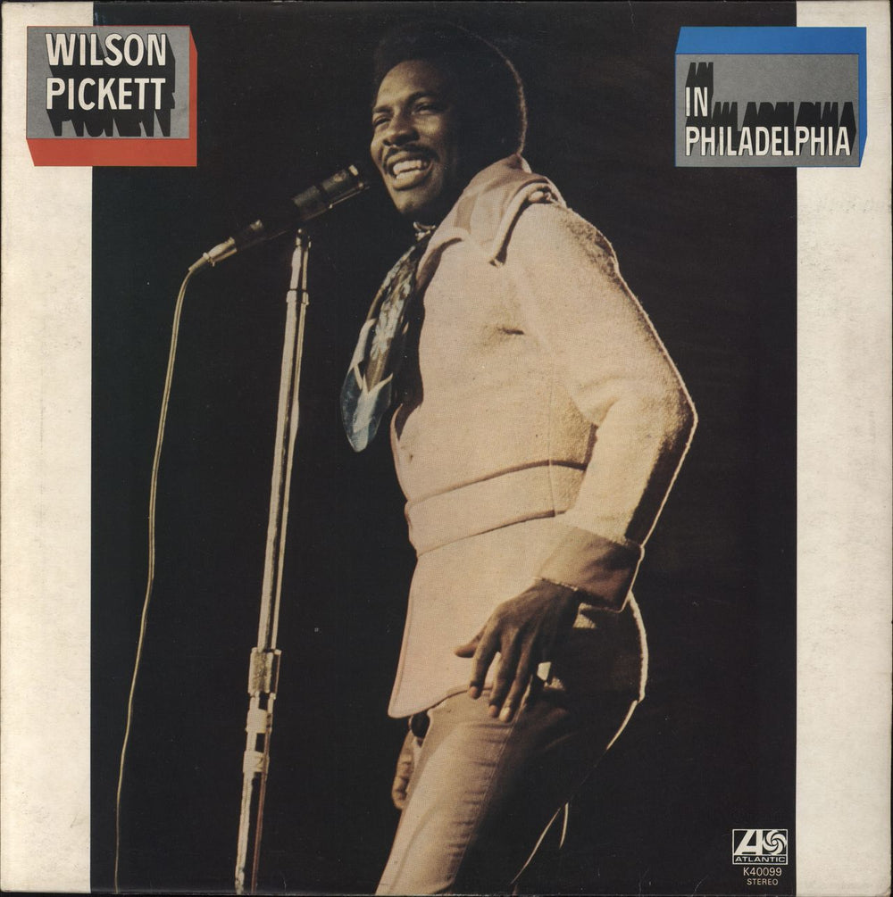 Wilson Pickett In Philadelphia UK vinyl LP album (LP record) K40099