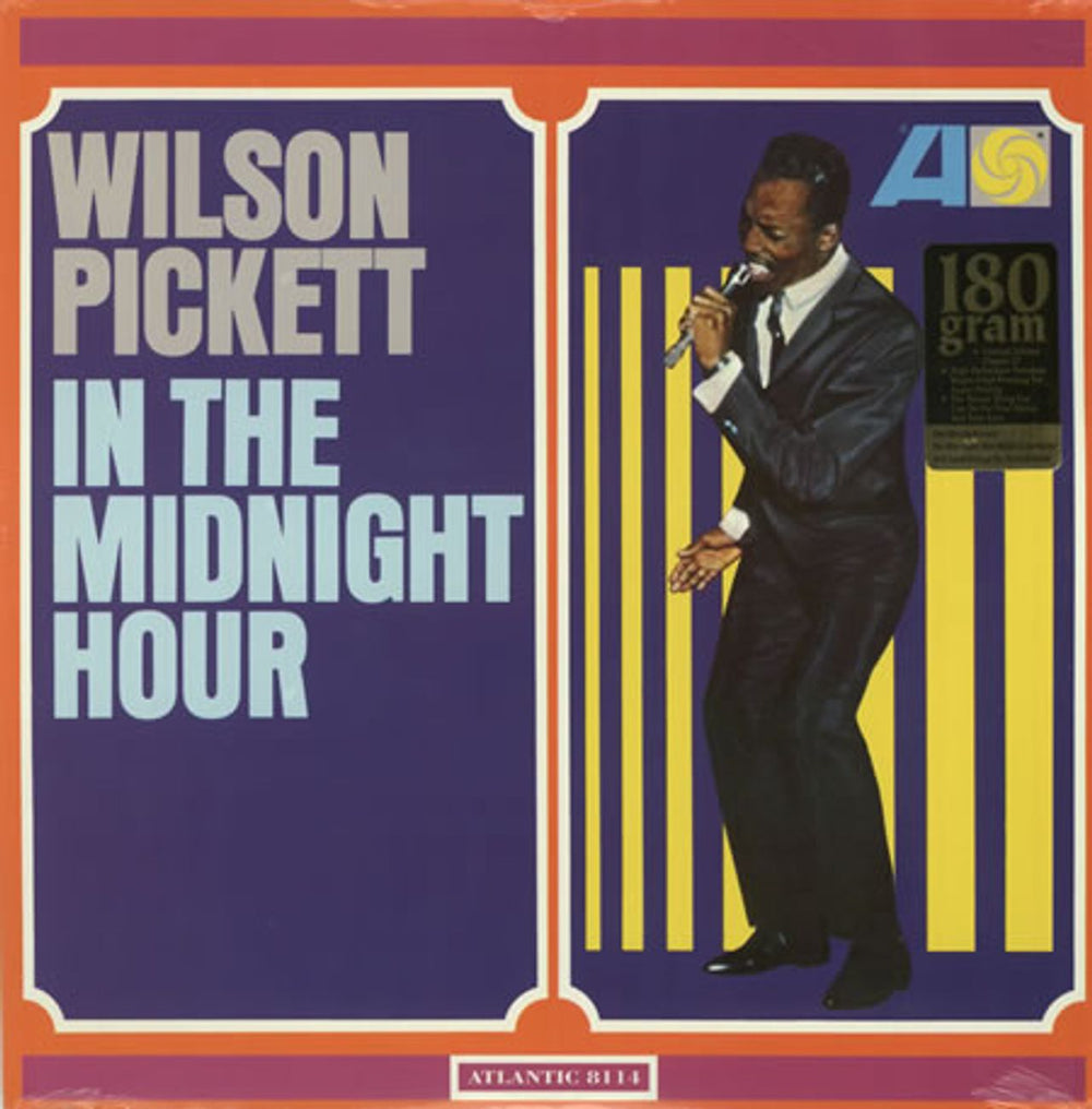 Wilson Pickett In The Midnight Hour US vinyl LP album (LP record) 8114