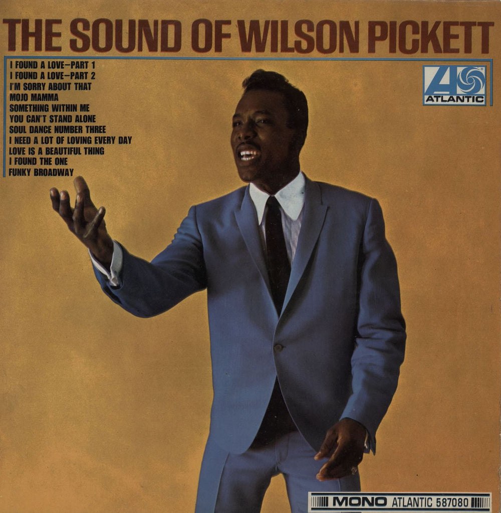 Wilson Pickett The Sound Of Wilson Pickett UK vinyl LP album (LP record) 587080