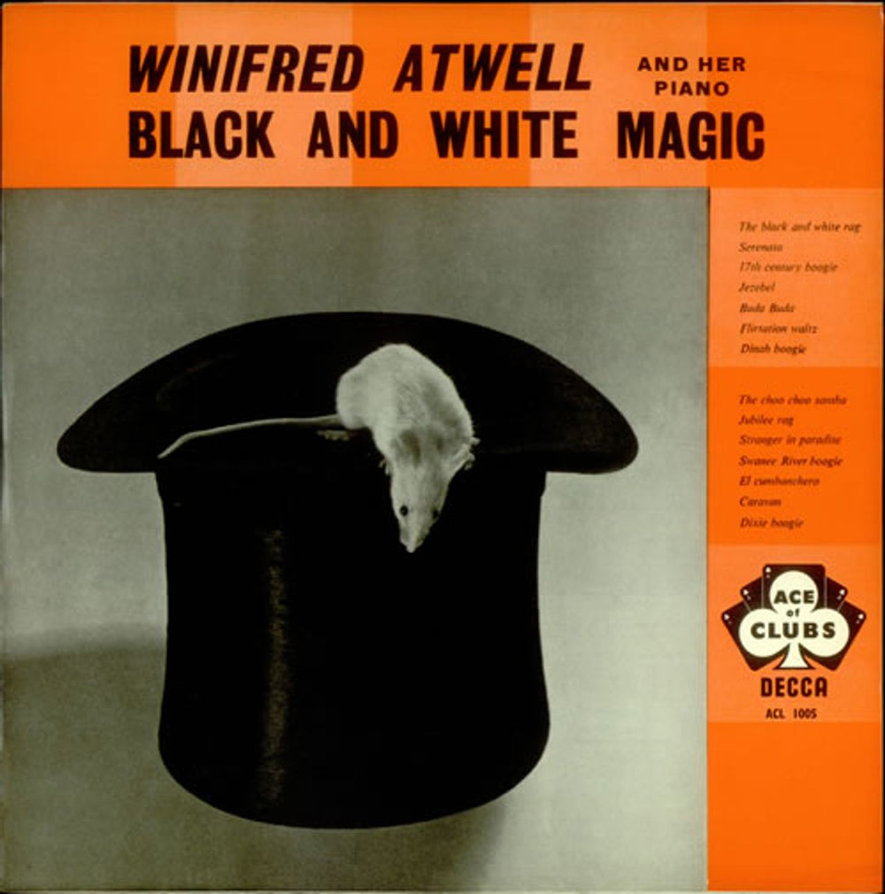 Winifred Atwell Black And White Magic UK vinyl LP album (LP record) ACL1005