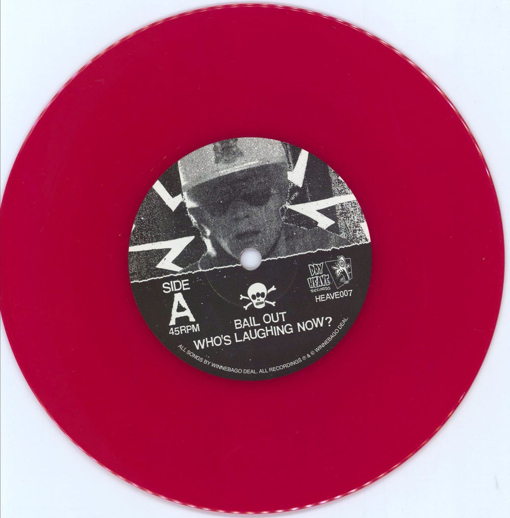 Winnebago Deal Bail Out EP - RSD14 - Red Vinyl + Numbered UK 7" vinyl single (7 inch record / 45) WNI07BA777418