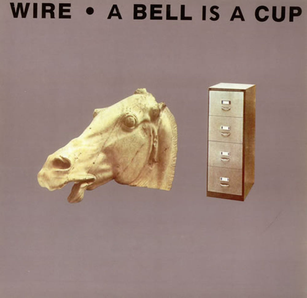 Wire A Bell Is A Cup UK vinyl LP album (LP record) STUMM54