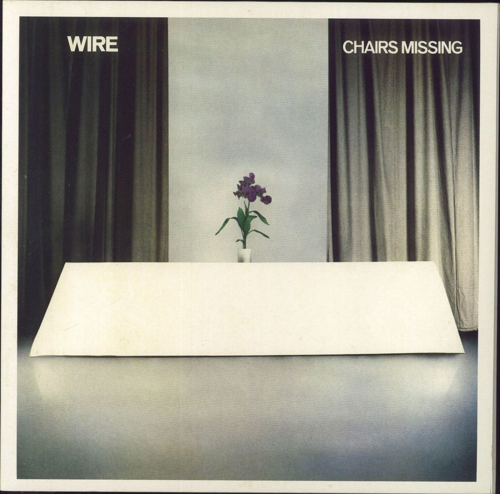 Wire Chairs Missing UK vinyl LP album (LP record) PF12LP