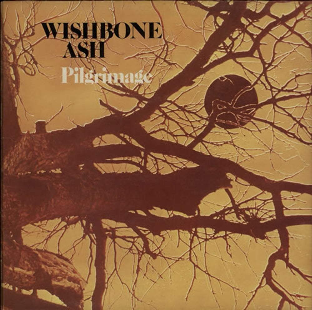 Wishbone Ash Pilgrimage - 4th UK vinyl LP album (LP record) MDKS8004