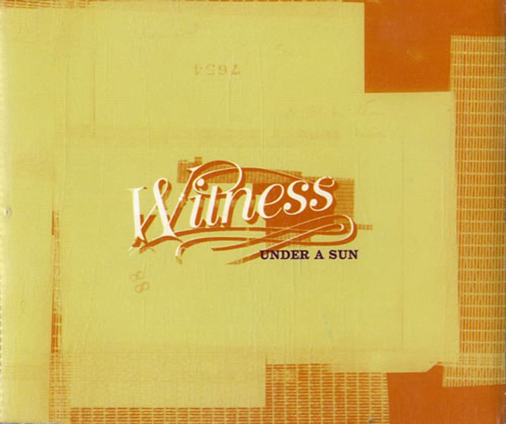 Witness (Indie) Under A Sun - Album Sampler UK Promo CD album (CDLP) WITCD2